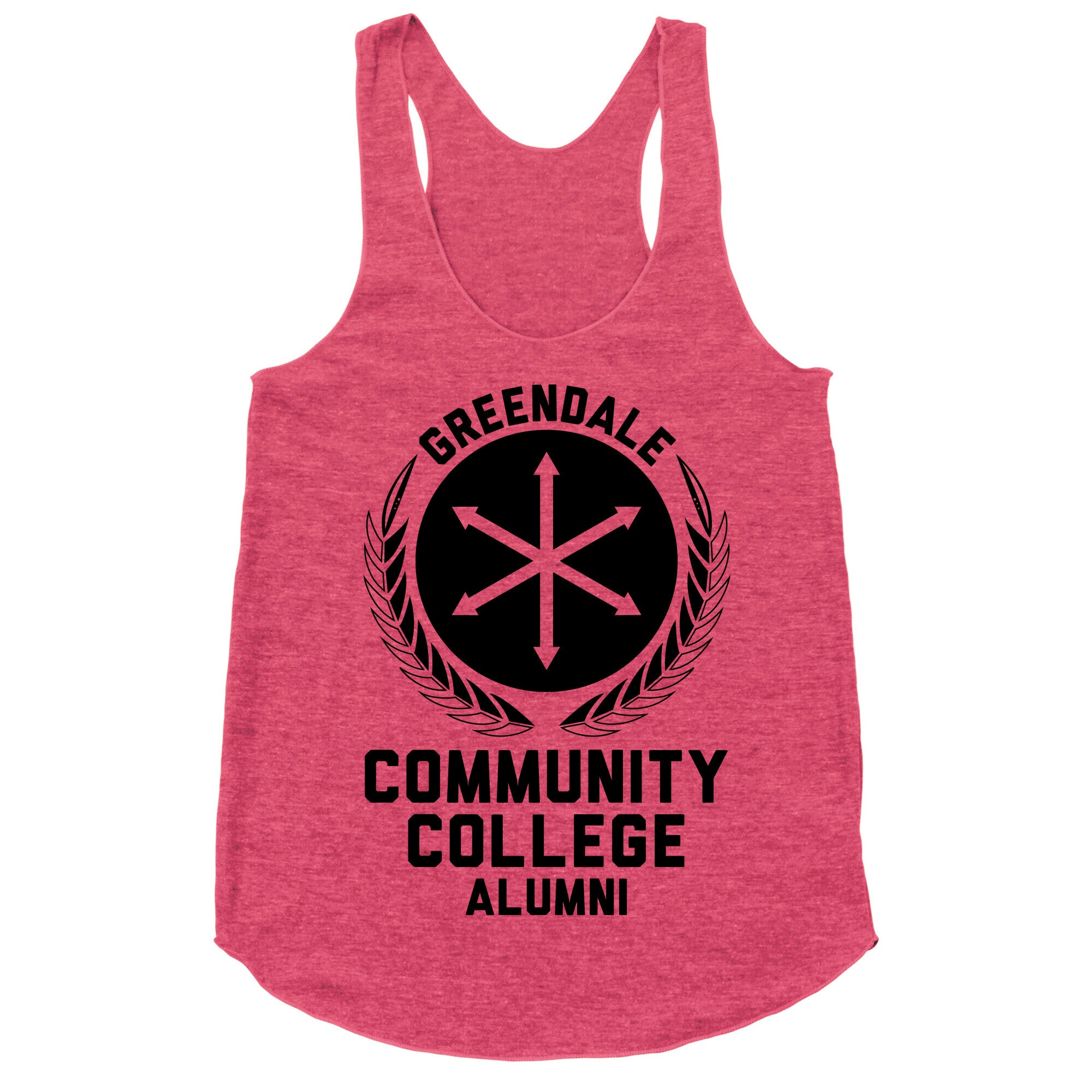 Greendale Community College Alumni Racerback Tank